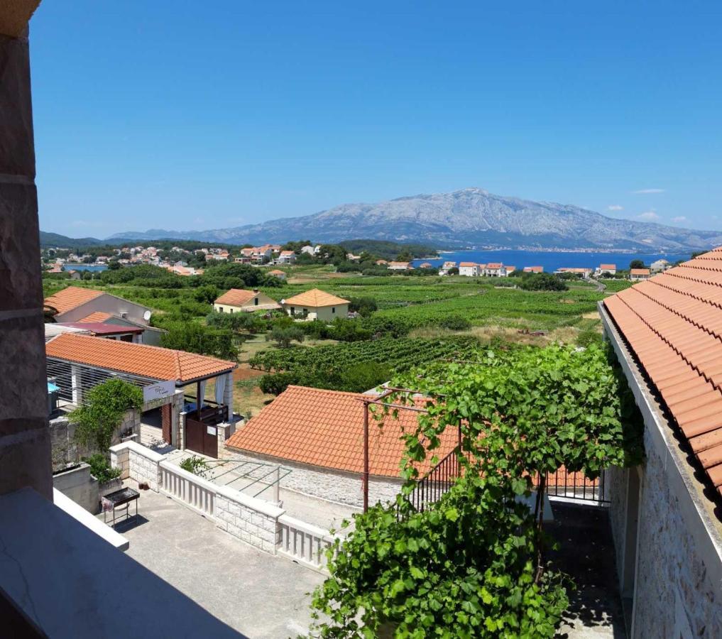 Stone House Apartments Didini Dvori Lumbarda Exterior foto
