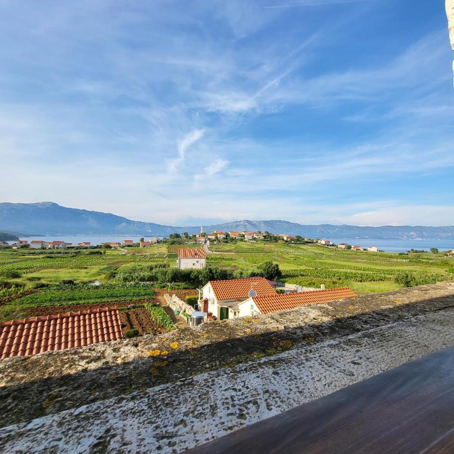Stone House Apartments Didini Dvori Lumbarda Exterior foto