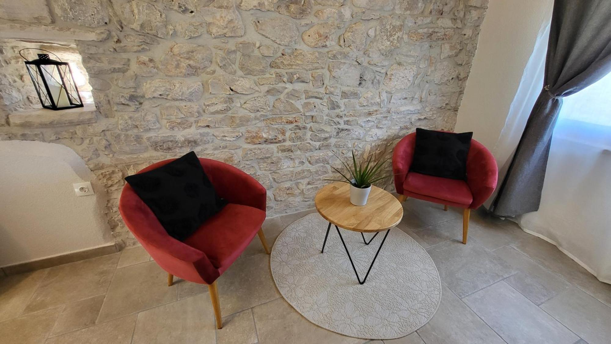 Stone House Apartments Didini Dvori Lumbarda Exterior foto